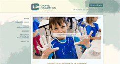 Desktop Screenshot of cooperfoundation.org
